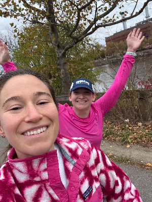 Training along the Charles River!