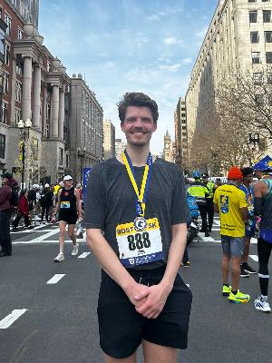 B.A.A. 5K Finish Line