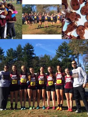 Photo collage from my high school days running!