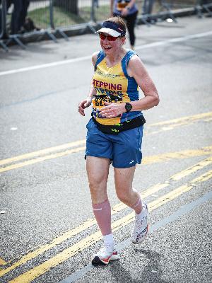 Boston 2026 Heartbreak Hill - Stepping Strong!