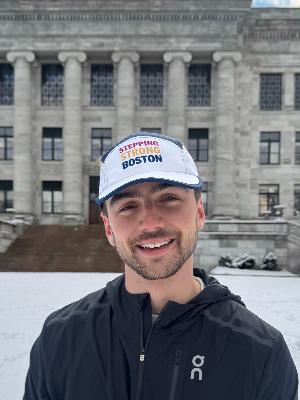 Running on the Harvard Medical School campus